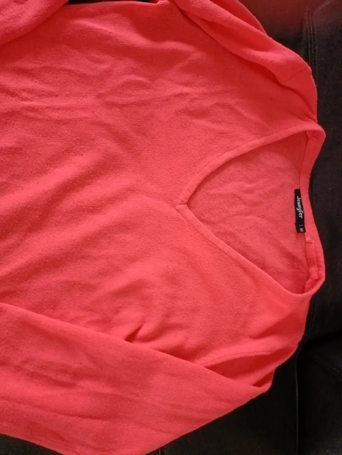 Pull rose fluo Jennyfer m - photo numéro 2