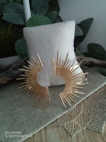 Bracelet de bras soleil doré