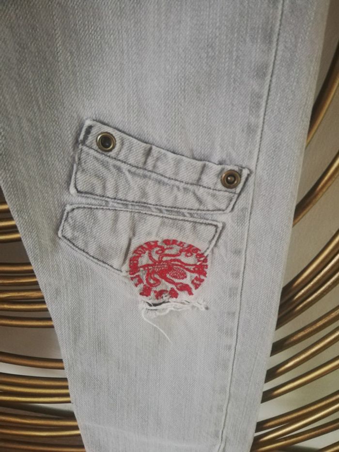 Jeans gris la compagnie des petits 4 ans - photo numéro 5