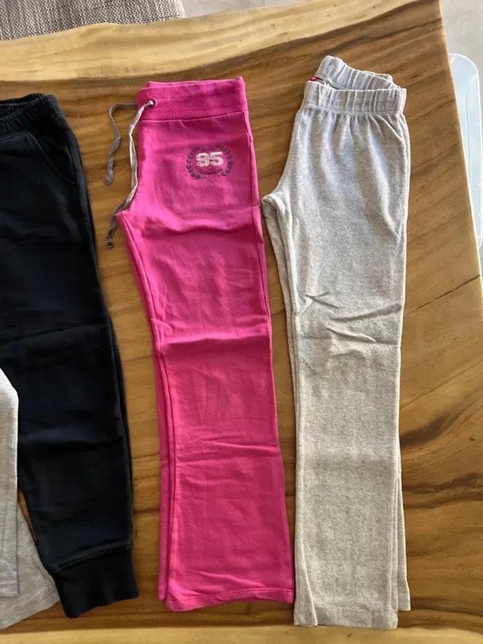 Lot fille 3 pantalons et 2 haut - photo numéro 2