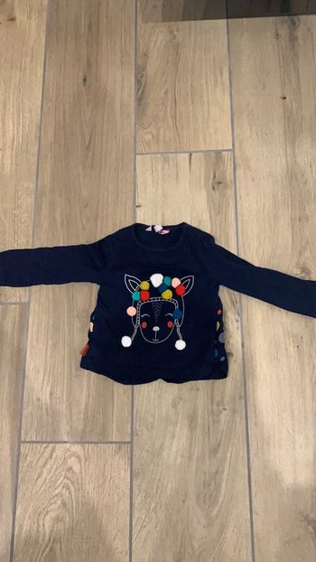 T shirt manches longues Boboli 12 cm 80 cm