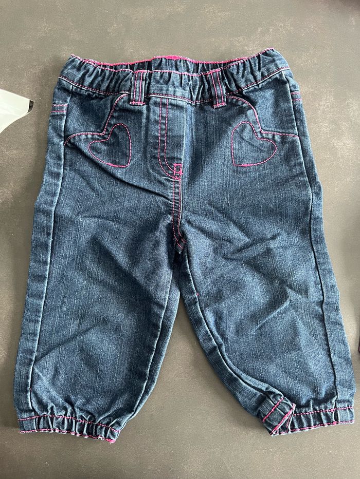 Lot pantalons 12mois fille - photo numéro 3