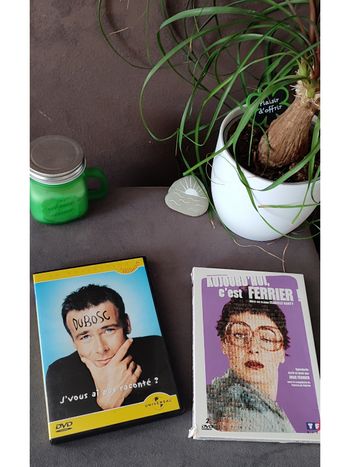 Lot 2 DVD spectacles comiques