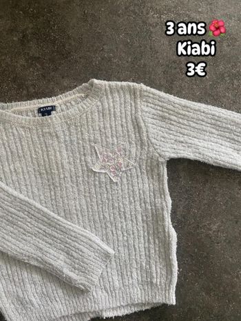 Pull 🌺 3 ans 🌺 Kiabi