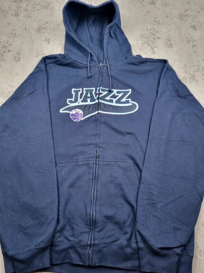 Gilet zippé à capuche Utah Jazz NBA – Taille L Hommes - photo numéro 3