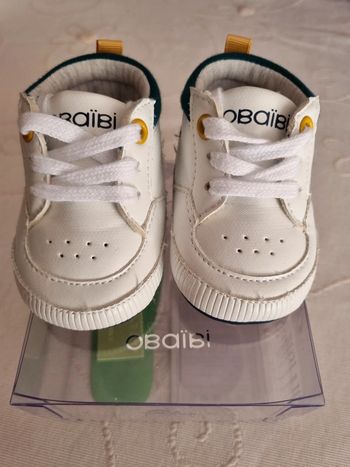 Baskets Obaïbi 1/6 mois neuve