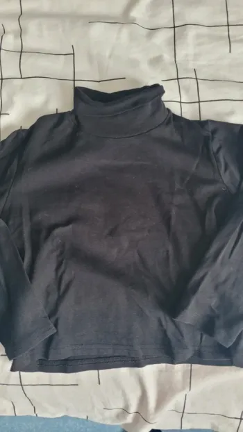 T-shirt col roule garçon
