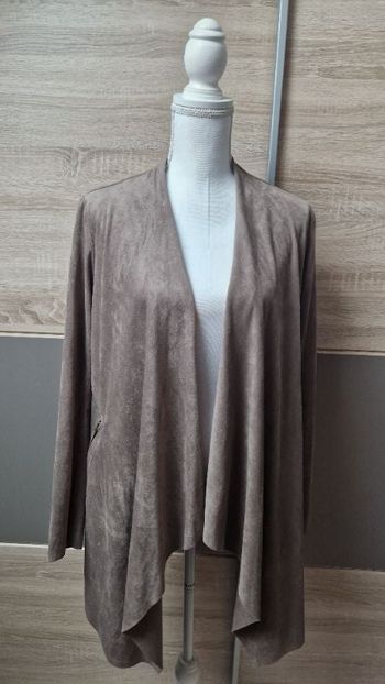 Veste / gilet suédine