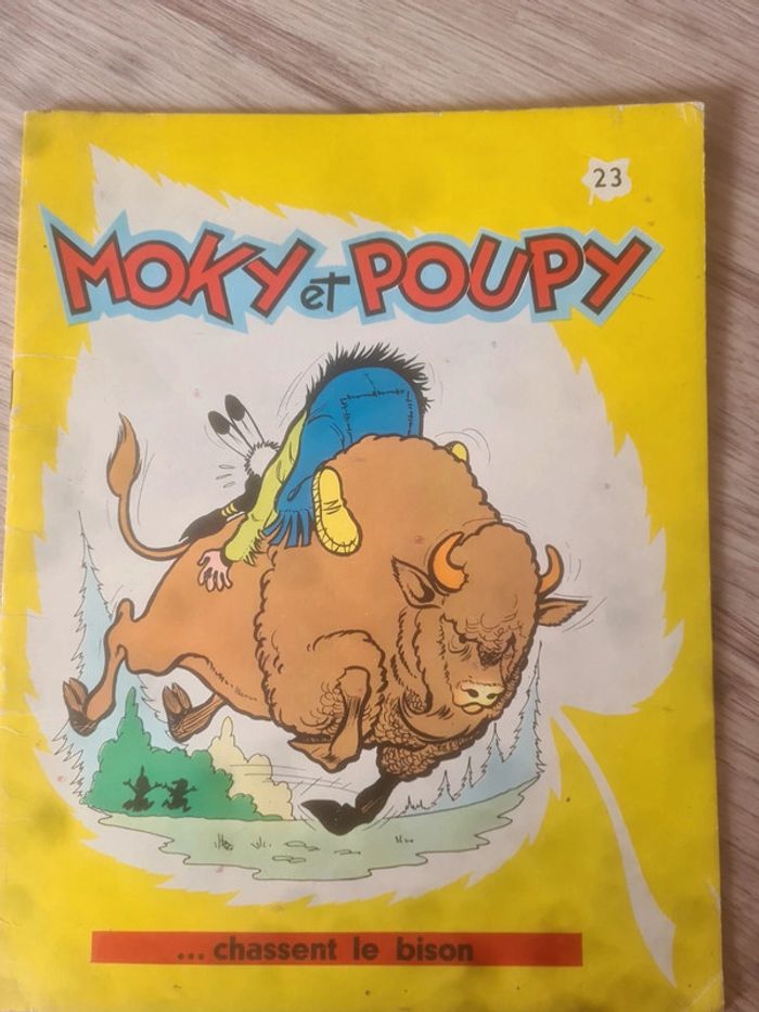 Moky et Poupy chassent le bison
