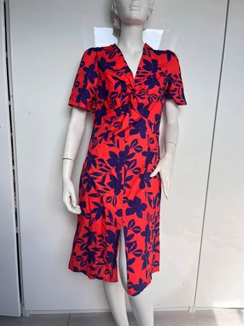 robe imprimée grosse fleurs 🌸