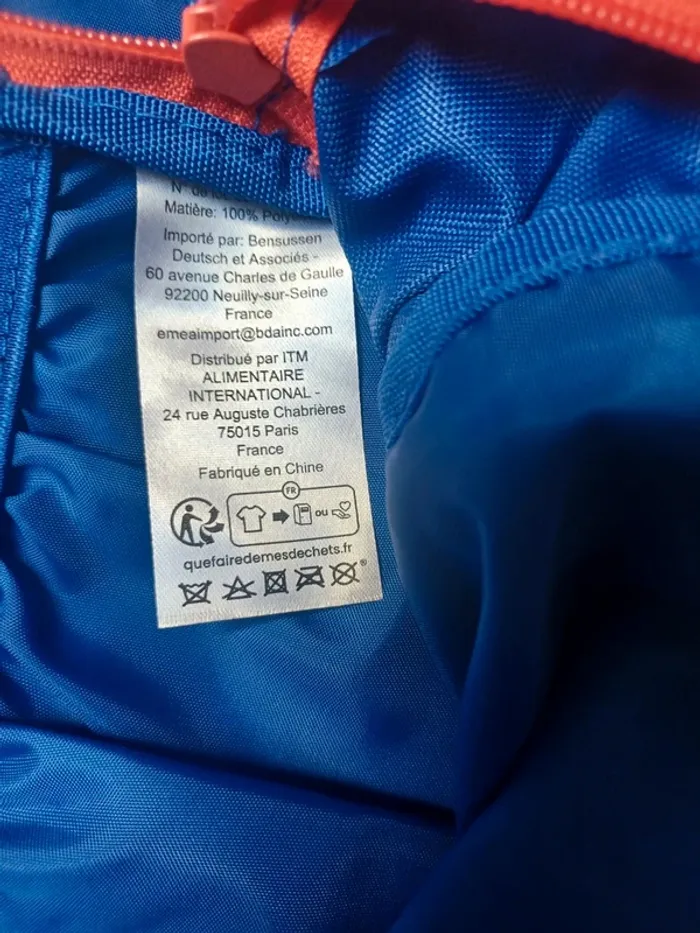 Sac à dos bleu les bleus france FFF - photo numéro 10