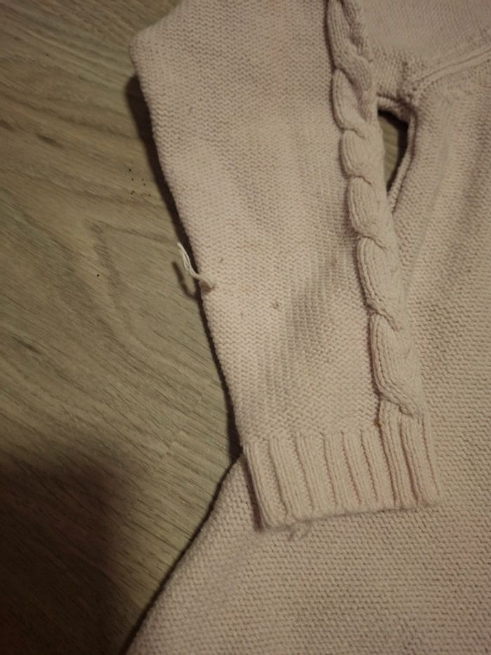 Pull rose pale fille 8 ans vertbaudet - photo numéro 4