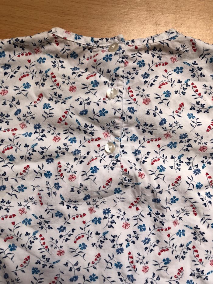 Joli haut/T-shirt MC T. 12 mois fille Grain De Blé TBE - photo numéro 4