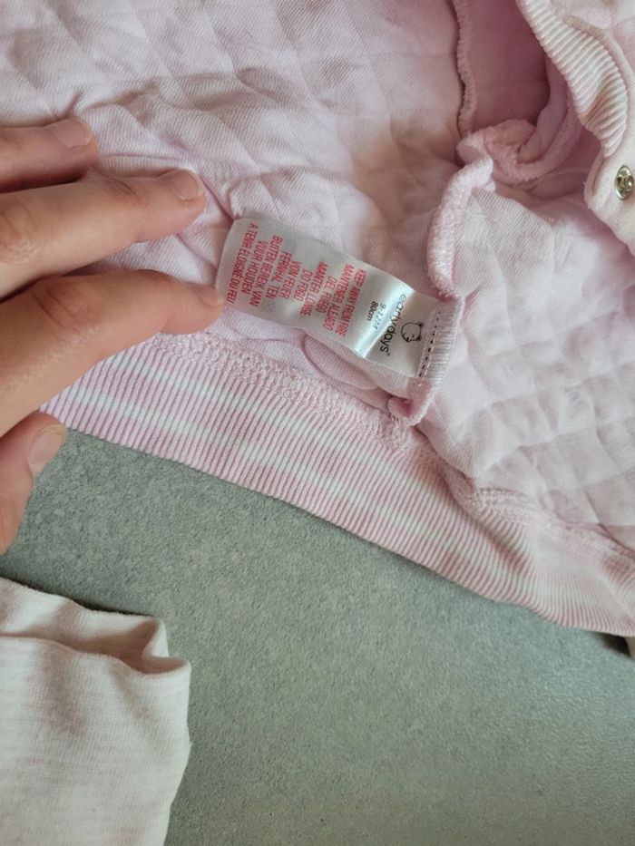 Lot tenue sportive bébé fille rose 9 mois - photo numéro 8