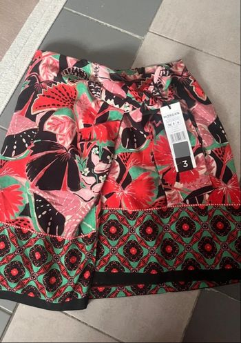 Jupe porte feuille morgan