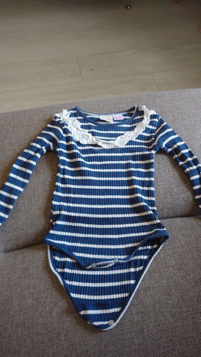 Body rayé Zara - photo numéro 2