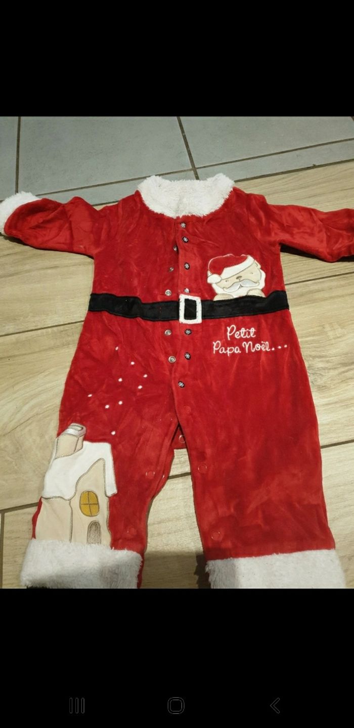 Pyjama bébé de Noël 12 mois - photo numéro 2