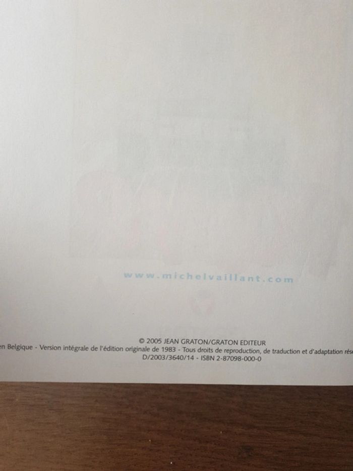 Bande dessinée Michel Vaillant - photo numéro 4