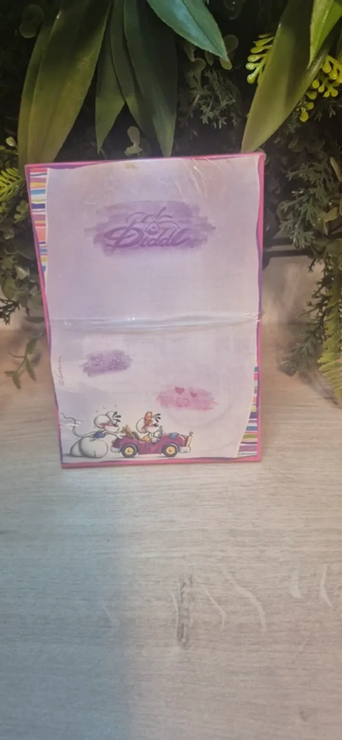 Carnet de feuilles diddl