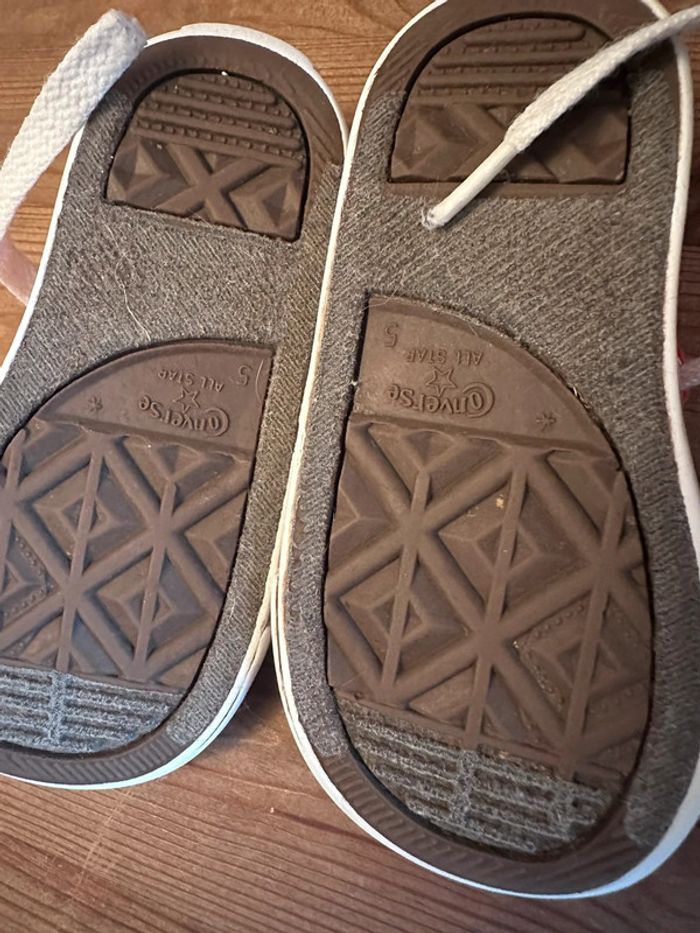 Converse basses rouge 21 - photo numéro 4