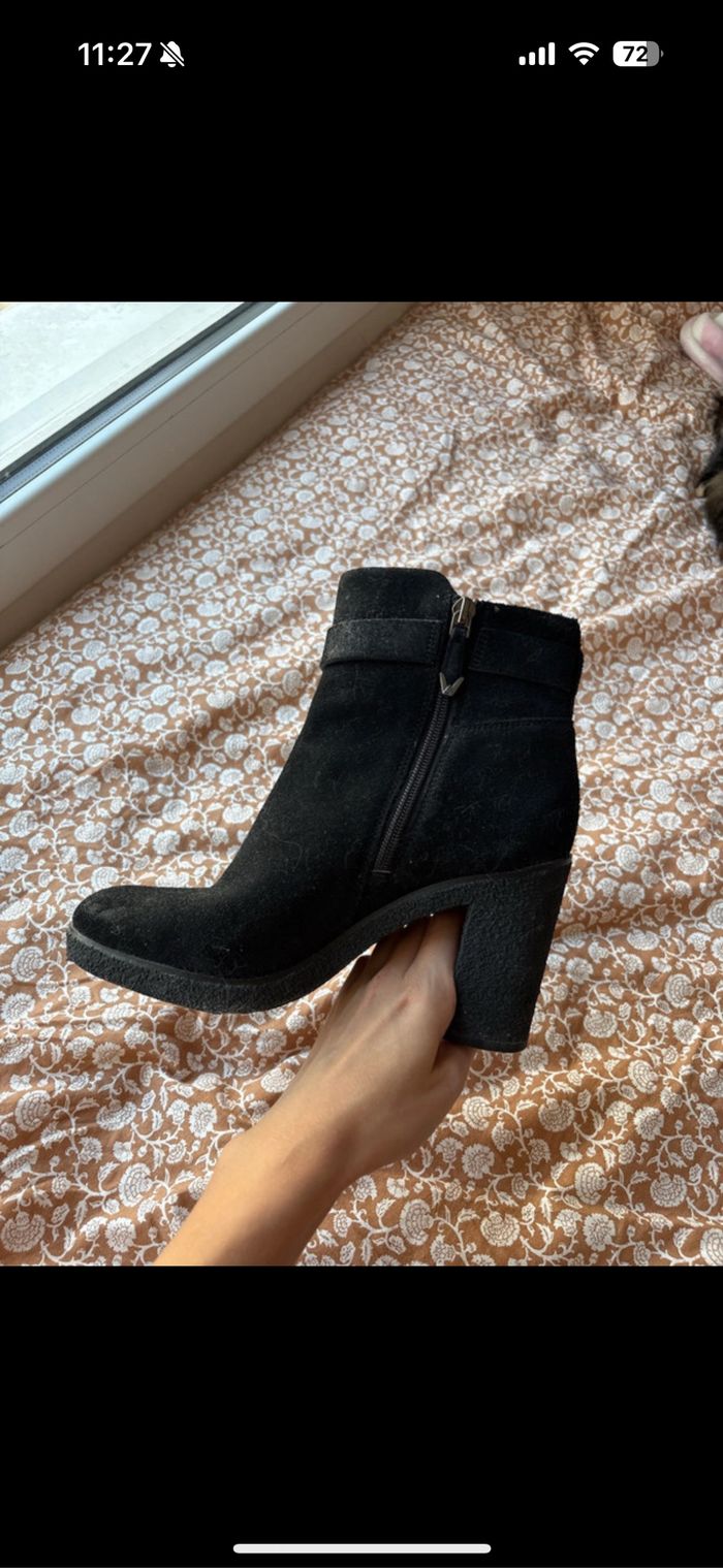 Bottines en daim  WhatFor taille 38 - photo numéro 2