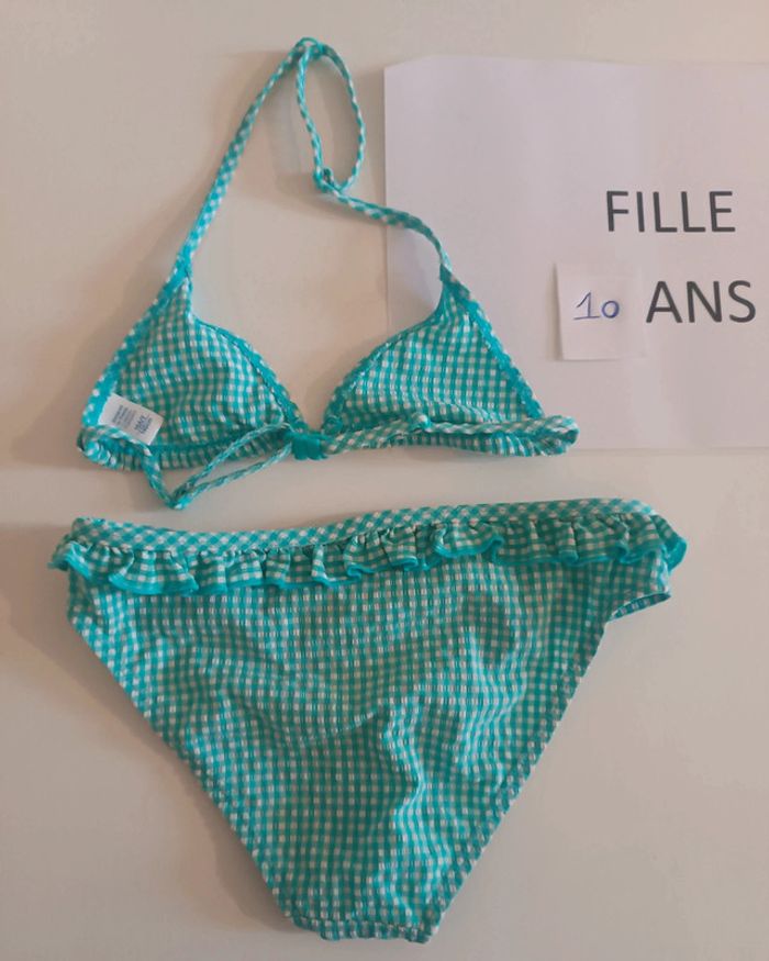 Maillot de bain 2 pièces 10 ans - photo numéro 2