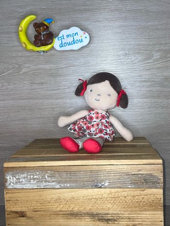 OB156 doudou poupée 👧🏻 Obaibi