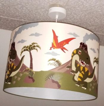 Abat jour dinosaure 