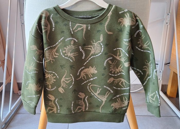 Pull vert dinosaures 2/3 ans Primark - photo numéro 2