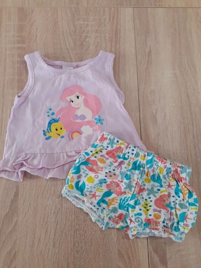 Ensemble Disney Ariel 3 mois