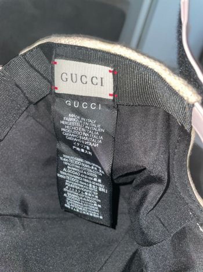 Gucci cap - photo numéro 3