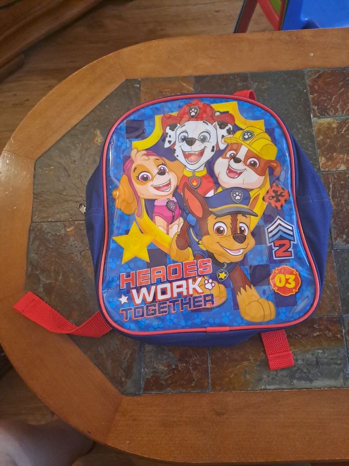 Sac à dos Pat patrouille