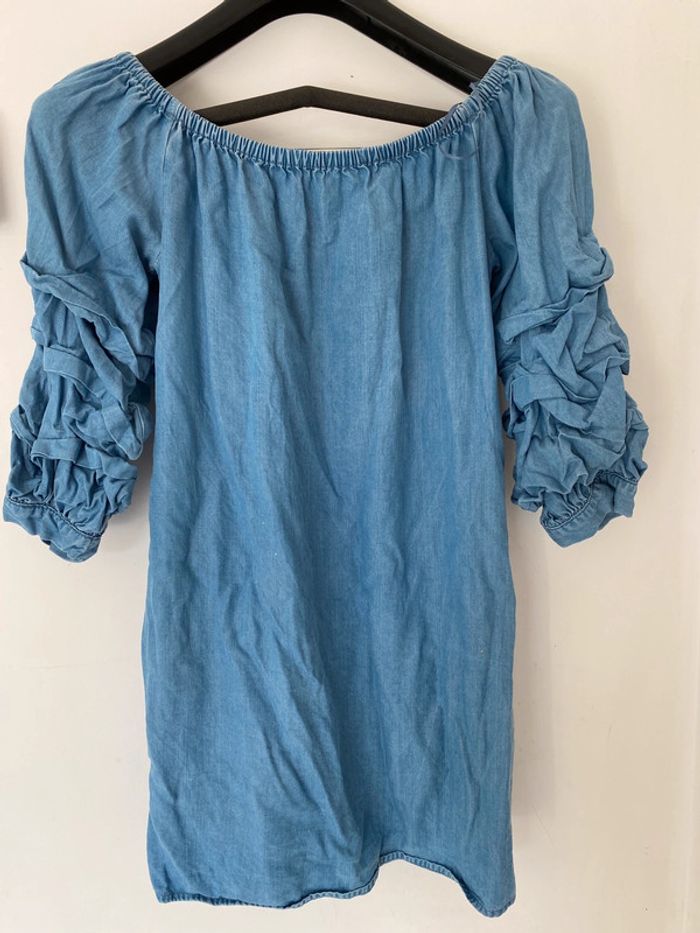 robe épaule dénudées zara