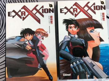 Lot  2  mangas  Exaxxion  2 et 4