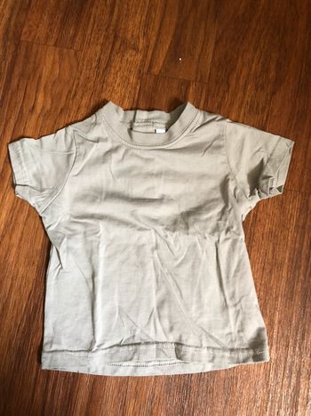 Tee shirt beige 6 mois