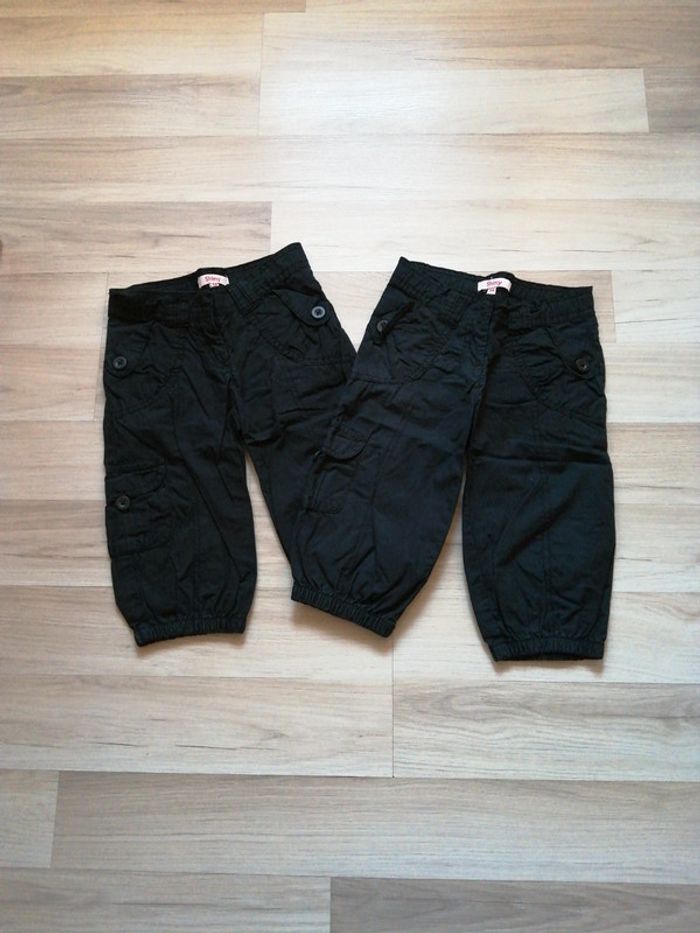 Lot de 2 pantacourts ceinture réglable