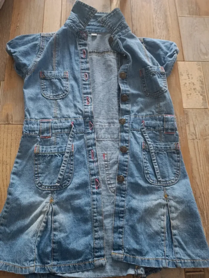 Robe en jean pour fille taille 122 128 sans marque