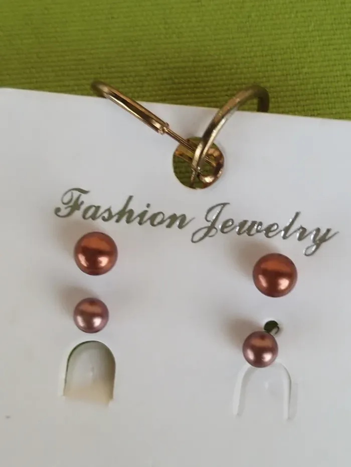 Lot de boucle d'oreille