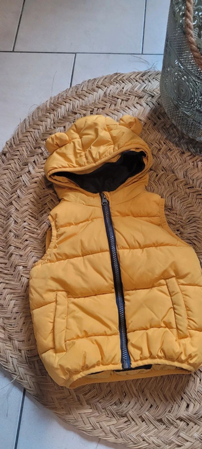 Jolie veste doudoune sans manche Taille 92 - photo numéro 2