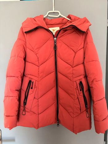 Doudoune femme rose