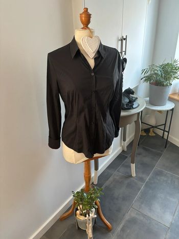 Chemise noire Escada T40