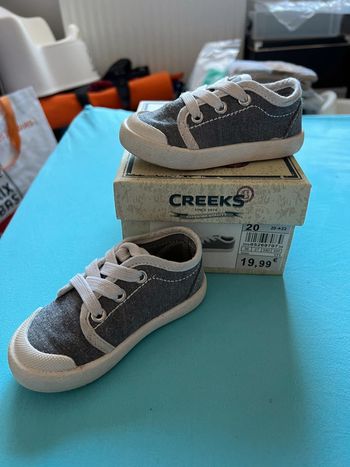 Basket en toile creeks taille 20