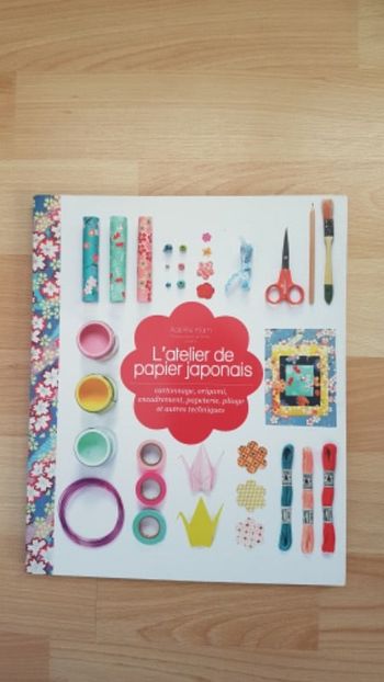 Livre créatif atelier du papier japonais
