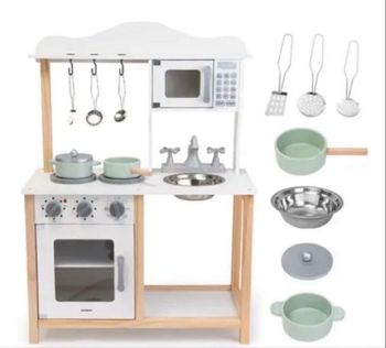 Cuisine bois enfant neuve