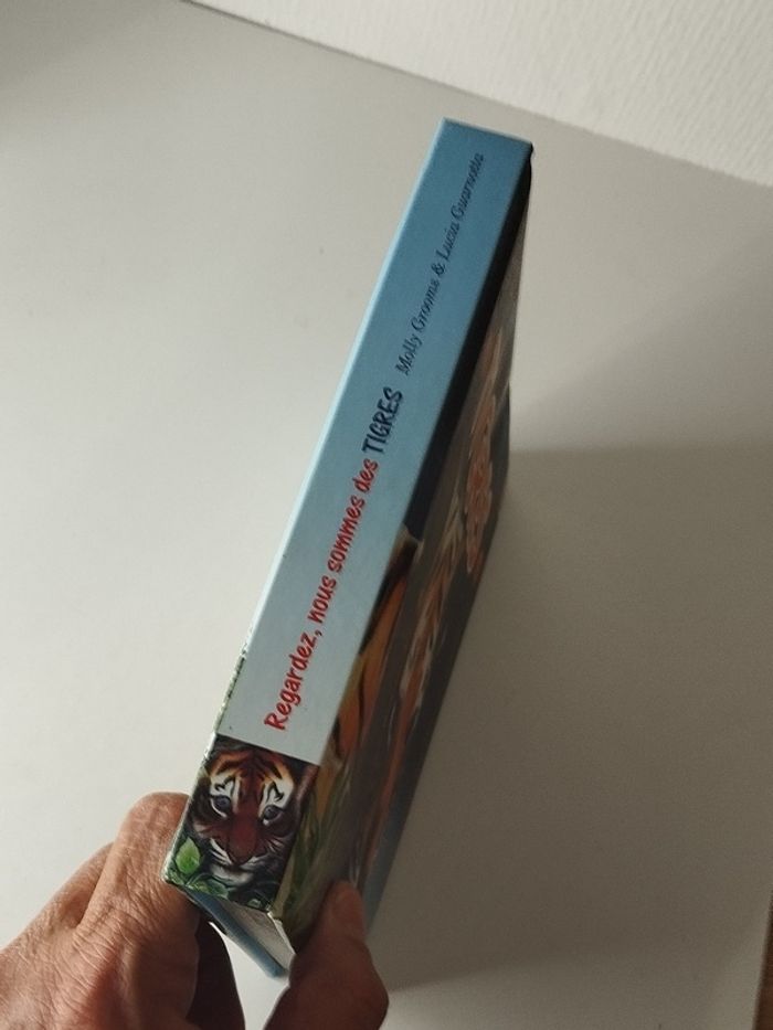 Livre enfant 3 5 ans regardez nous sommes tigres - photo numéro 3