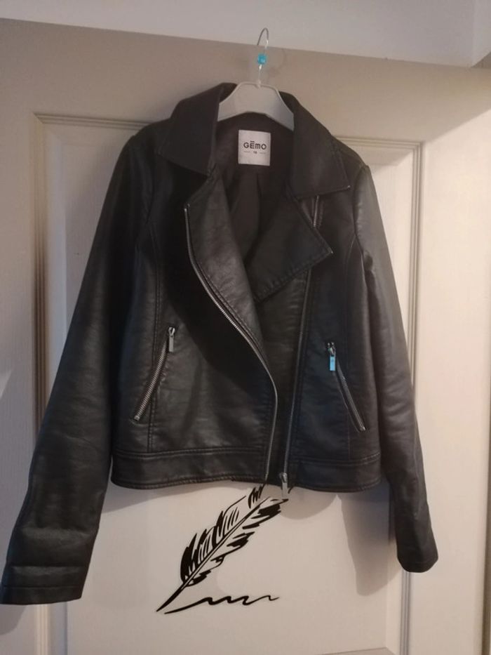 Veste simili cuir - photo numéro 3