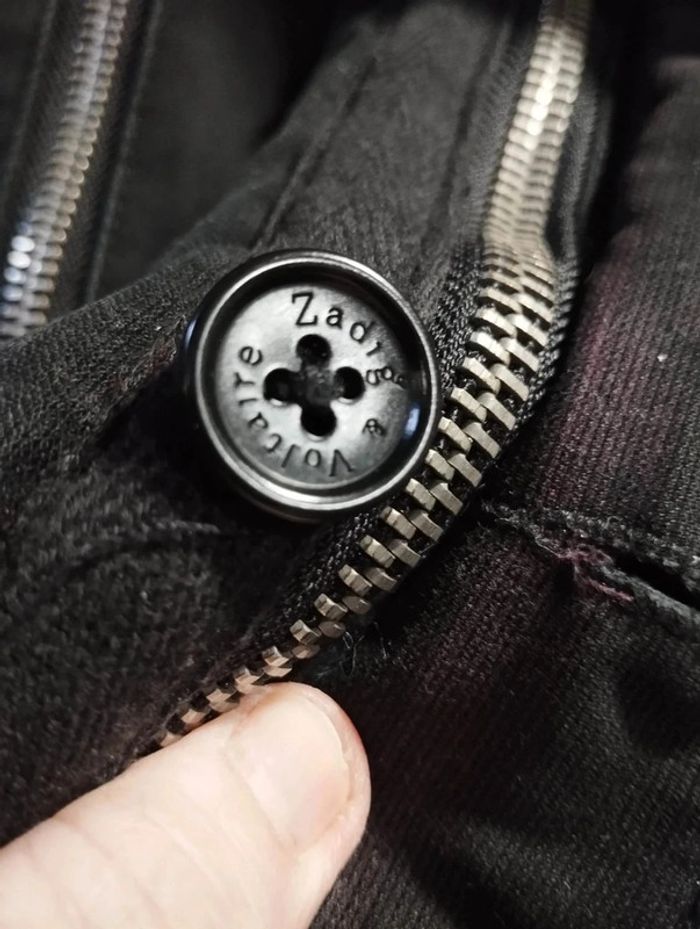 💞Parka Noire Doublée Fausse Fourrure Zadig & Voltaire T36/38💞 - photo numéro 20