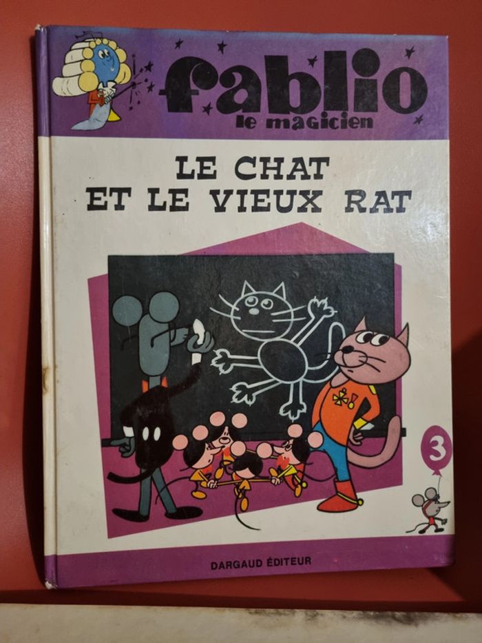 lot de deux bd dargaud Fablio le magicien tome 3 et 6 - photo numéro 10