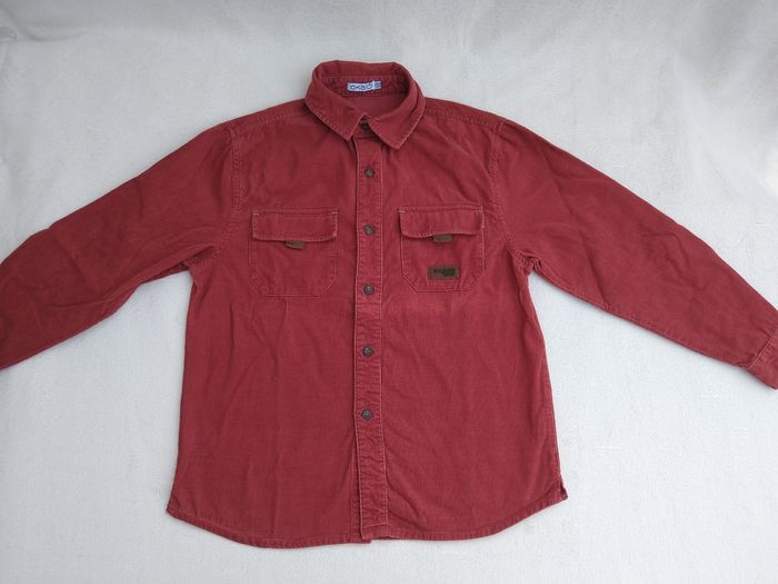 Chemise velours garçon Okaïdi 10 ans - photo numéro 2