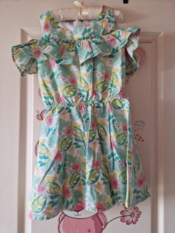 Robe 8 ans fleuri orchestra